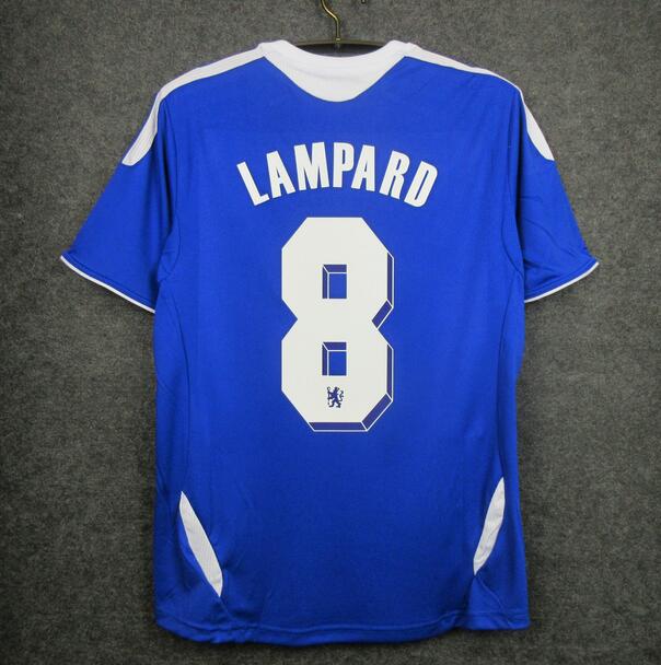 11-12 Chelsea Retro Home Kit Soccer Jersey LAMPARD #8